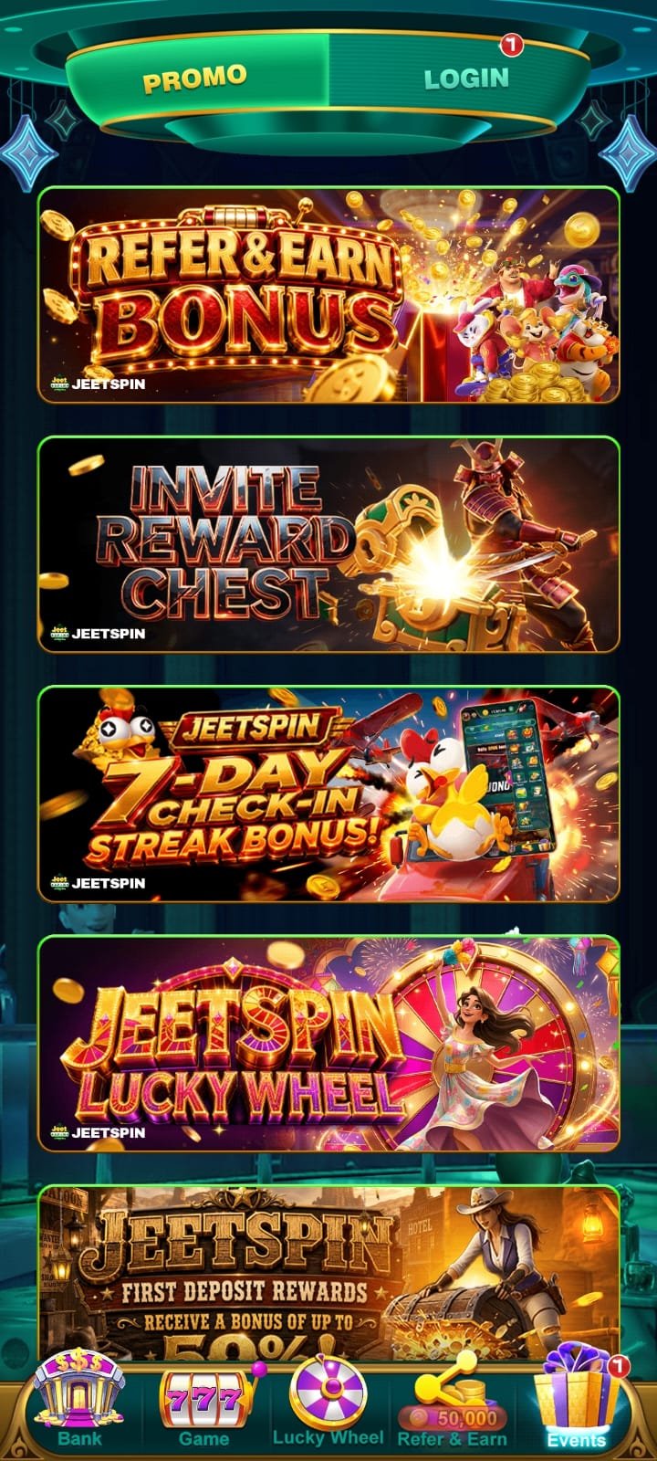 Jeet Spin all games