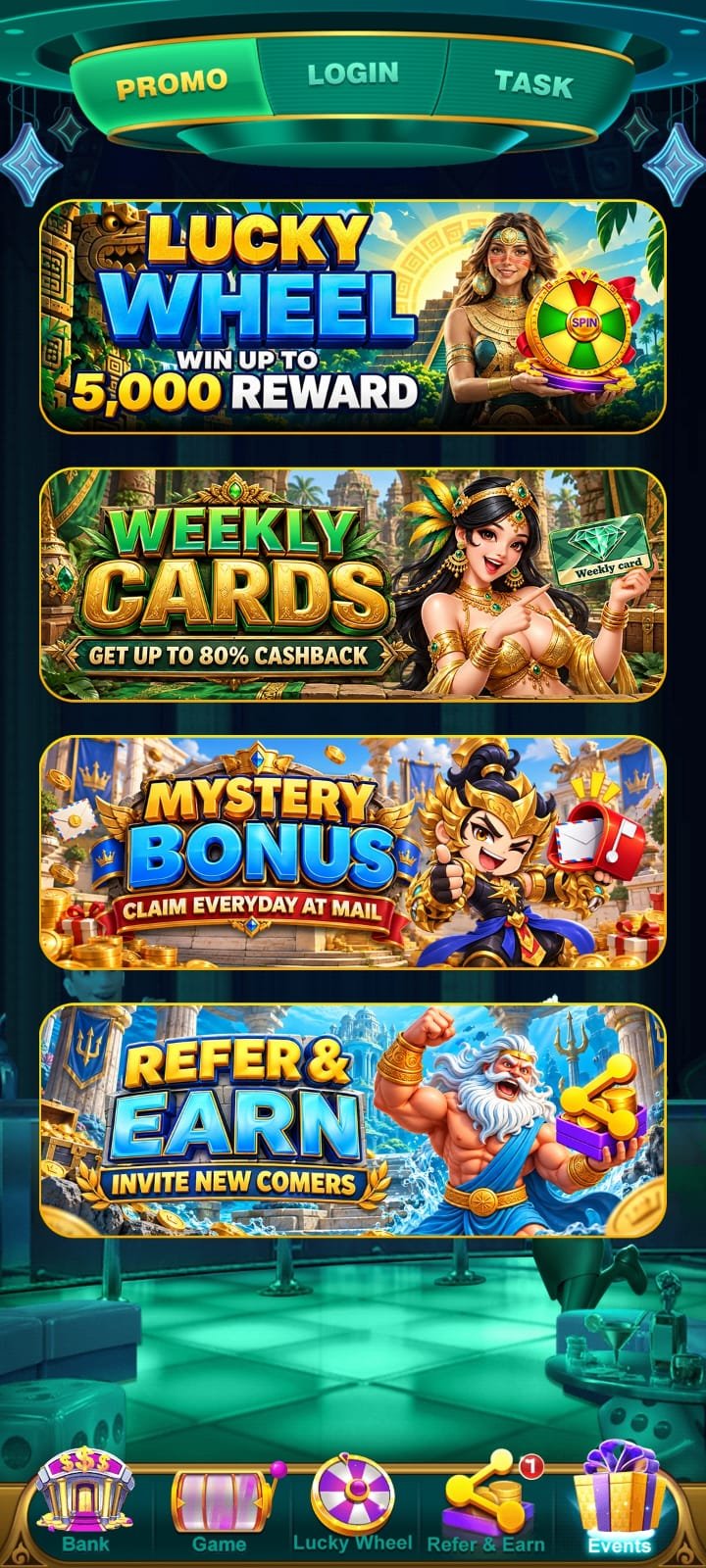 Rummy Zip bonus and reward