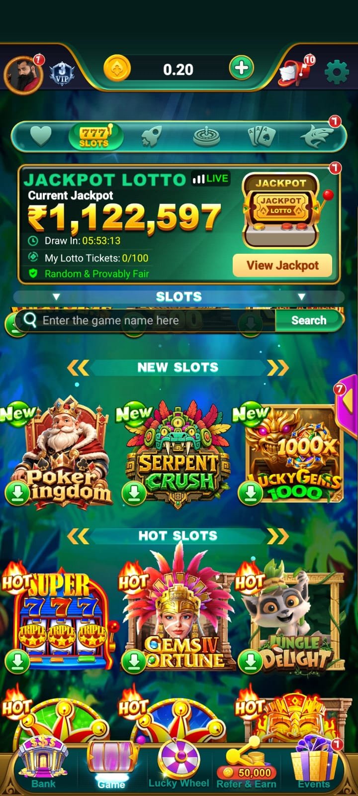 Spin Crush all games
